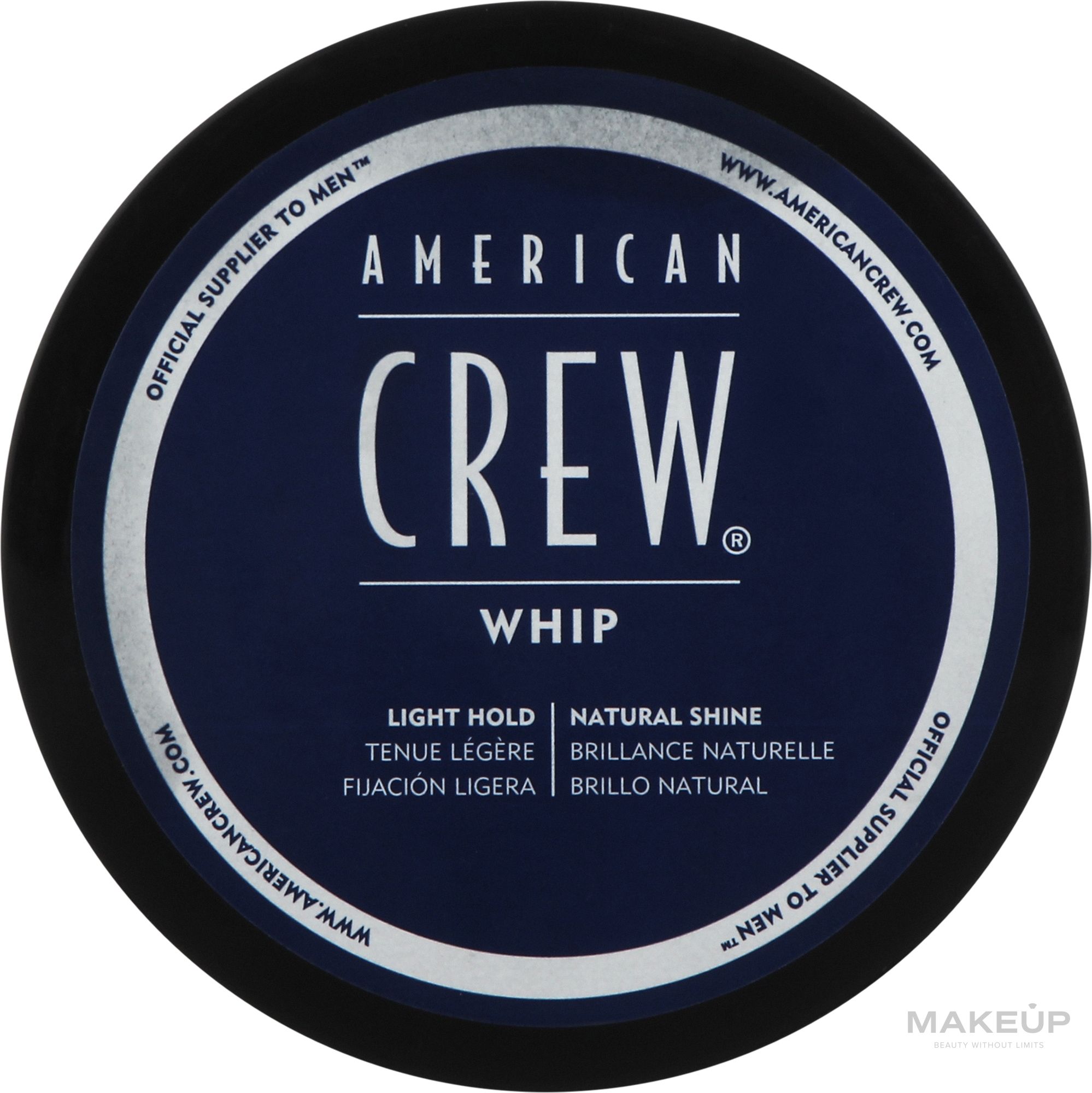 Modeling Paste for Styling - American Crew Whip Light Hold — photo 85 g