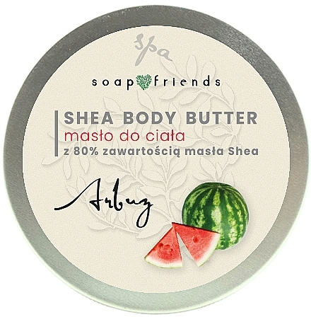 Watermelon 80% Shea Body Butter - Soap & Friends Watermelon Shea Body Butter — photo N1