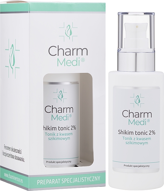 Shikim Facial Tonic 2% - Charmine Rose Charm Medi Shikim Tonic 2% — photo N2