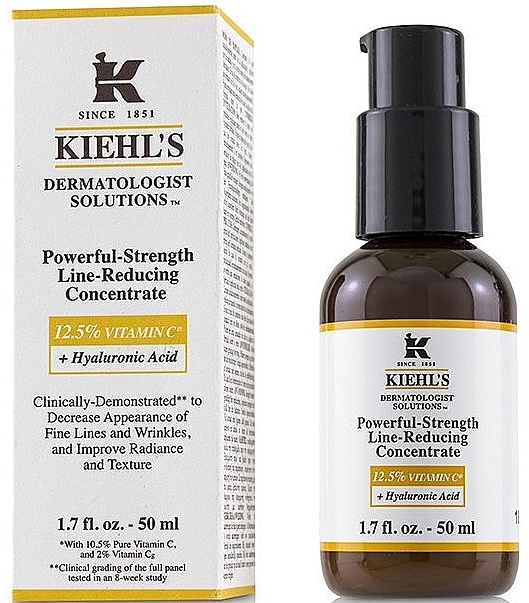 Anti-Wrinkle Concentrate with 12.5% Vitamin C - Kiehl's Powerful-Strength Line-Reducing Concentrate — photo N2