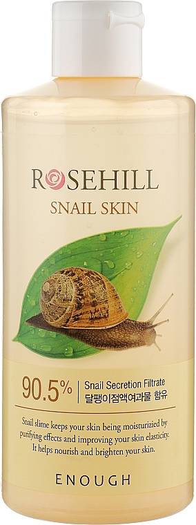 Multifunctional Facial Toner with Snail Mucin - Enough Rosehill Snail Skin 90% — photo N1
