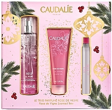 Fragrances, Perfumes, Cosmetics Caudalie Rose De Vigne - Set (edt/mini/10ml + sh/gel/50ml + edt/50ml) 