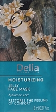 Fragrances, Perfumes, Cosmetics Anti-Wrinkle Face Mask - Delia Cosmetics Moisturizing Jelly Face Mask