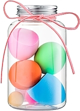 Fragrances, Perfumes, Cosmetics Makeup Sponge Set in Plastic Jar, PF-65 - Puffic Fashion