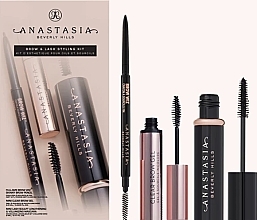 Fragrances, Perfumes, Cosmetics Set, 3 products - Anastasia Beverly Hills Brow & Lash Styling Kit Taupe