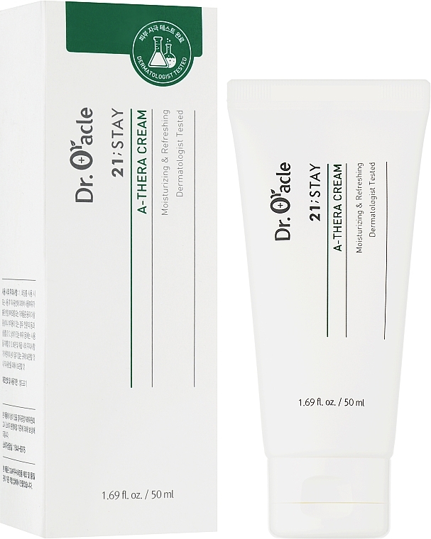 Moisturizing Face Gel-Cream - Dr. Oracle 21;Stay A-Thera Cream — photo N2