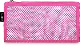 Fragrances, Perfumes, Cosmetics Travel Makeup Bag "Pink mesh", 22x10 cm - MAKEUP