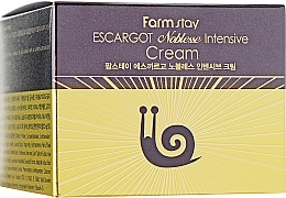 Face Cream with Royal Snail Extract - FarmStay Escargot Noblesse Intensive Cream — photo N7