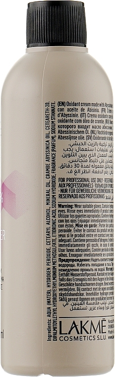 Oxidizing Cream - Lakme Color Developer 28V (8,4%) — photo N2