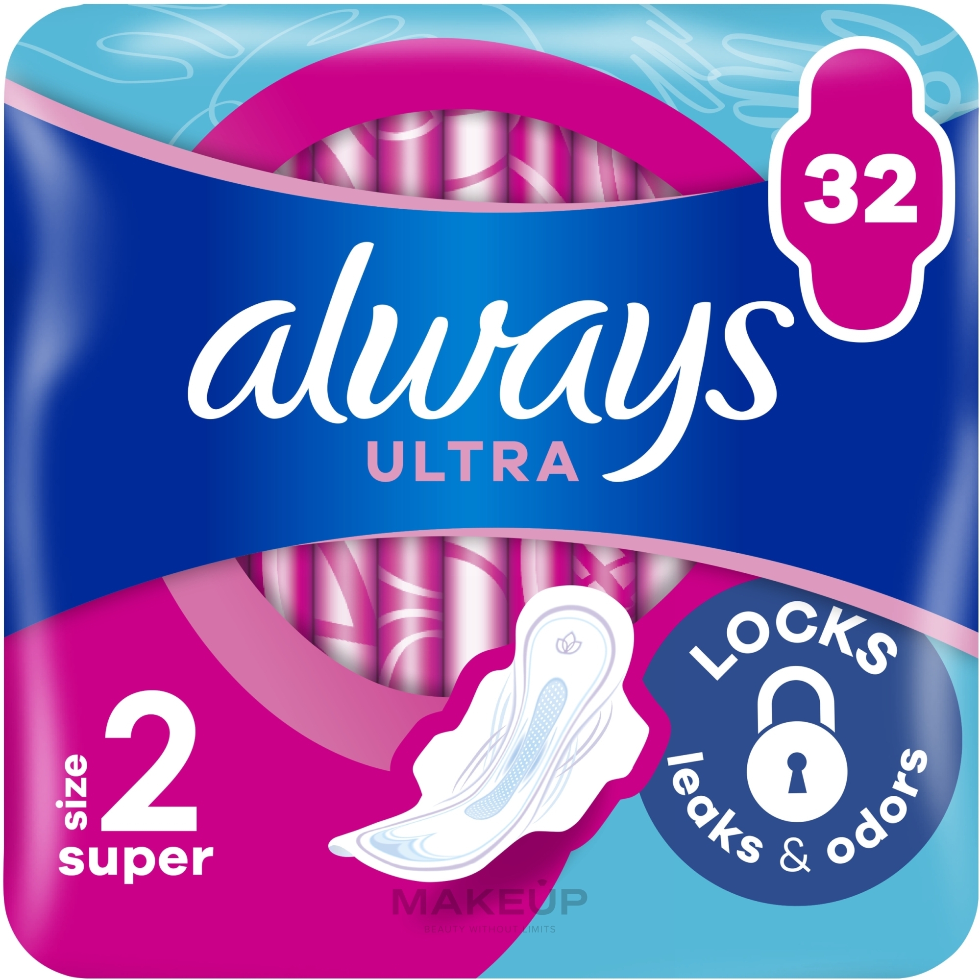 Sanitary Pads, 32pcs - Always Ultra Super Plus — photo 32 ЊВ.