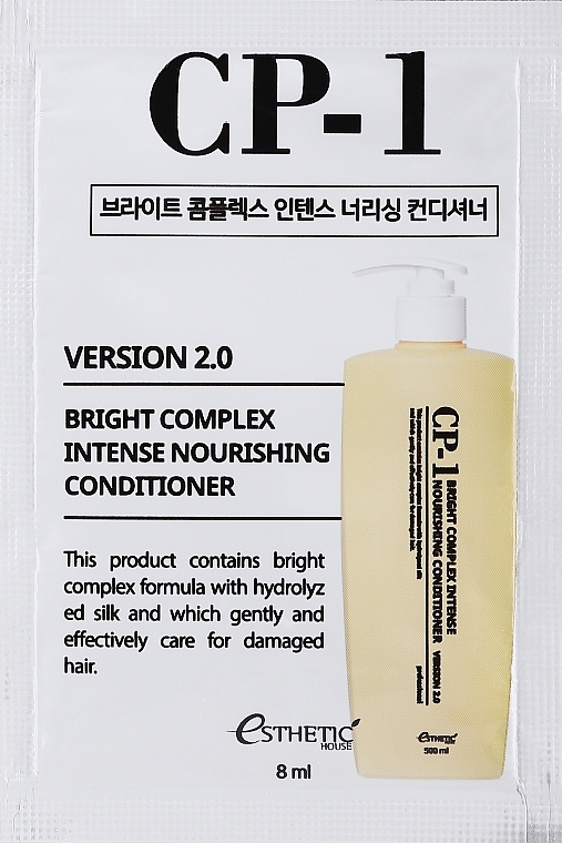 GIFT! Intensive Nourishing Protein Conditioner - Esthetic House CP-1 Bright Complex Intense Nourishing Conditioner (sample) — photo N1