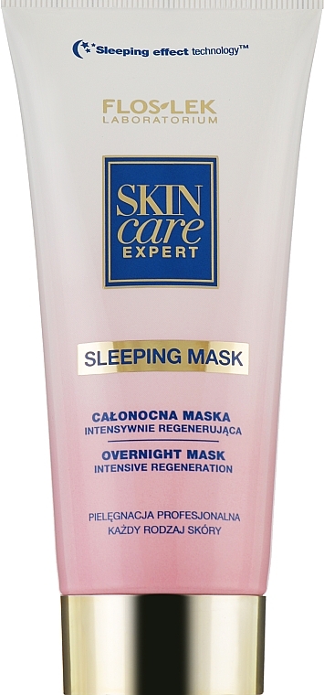 Restoring Face Mask - Floslek Skin Care Expert Overnight Intense Regenerating Mask — photo N1