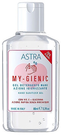 Hand Sanitizer Gel - Astra Make-up My Gienic Hand Sanitizer Gel — photo N1