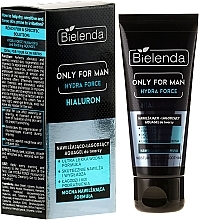 Fragrances, Perfumes, Cosmetics Moisturizing Face Gel - Bielenda Only For Man Hydra Force Hialuron Face AquaGel