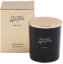 Fragrances, Perfumes, Cosmetics Scented Candle - Teatro Fragranze Uniche Nero Divino Scented Candle