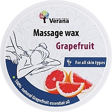 Fragrances, Perfumes, Cosmetics Grapefruit Massage Wax - Verana Massage Wax Grapefruit