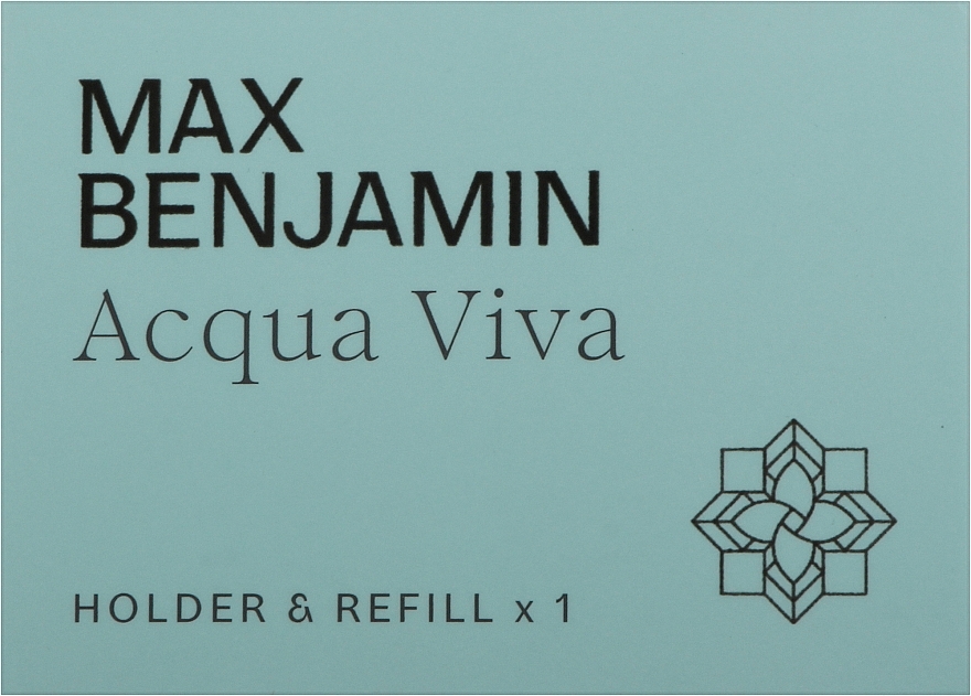 Car Perfume - Max Benjamin Car Fragrance Acqua Viva — photo N2