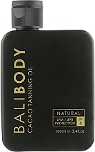 Cacao Tanning Oil SPF6 - Bali Body Cacao Tanning Oil SPF6 — photo N1