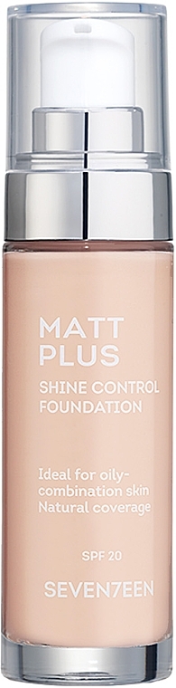 Foundation - Seventeen Matt Plus Shine Control Foundation — photo N1