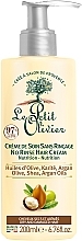 Fragrances, Perfumes, Cosmetics Hair Care Cream with Olive Oil, Argan Oil & Shea Butter - Le Petit Olivier Olive Karite Argan Creme De Soin