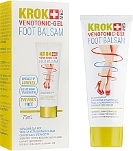 Foot Balm 'Krok Med Venotonic-Gel' - FitoBioTekhnologii Krok Med Venotonic-Gel — photo N1