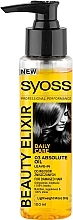 Fragrances, Perfumes, Cosmetics Micro-Oils Elixir for Damaged and Dry Hair - Syoss Beauty Elixir