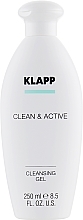 Fragrances, Perfumes, Cosmetics Cleansing Gel - Klapp Clean & Active Cleansing Gel