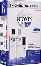 Fragrances, Perfumes, Cosmetics Set - Nioxin Hair System 6 Kit (shm/150ml + cond/150ml + treat/40ml)