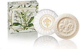 Natural Soap "Lily of the Valley" - Saponificio Artigianale Fiorentino Lily Of The Valley Soap — photo N1