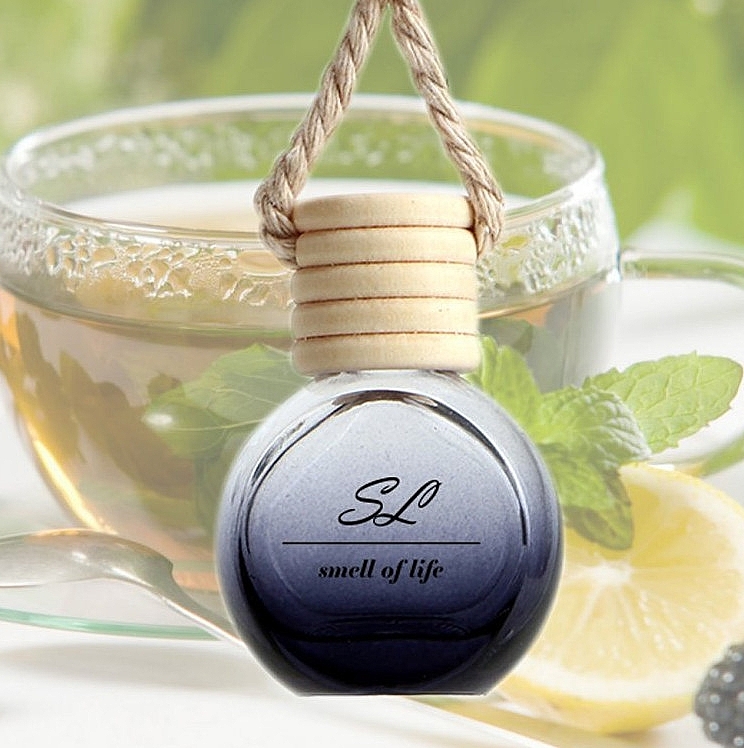 Car Air Freshener - Smell of Life Green Tea & Bergamot Car Fragrance — photo N3