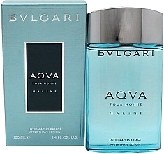 Fragrances, Perfumes, Cosmetics Bvlgari Aqva Pour Homme Marine - After Shave Lotion