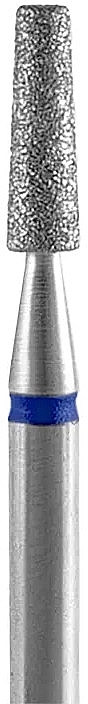 Diamond Nail Drill Bot 'Frustum Cone', blue, diameter 2.5 mm, working part 8 mm - Staleks Pro — photo N1