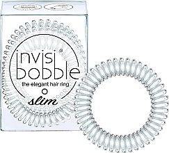 Hair Ring - Invisibobble Slim Crystal Clear — photo N2