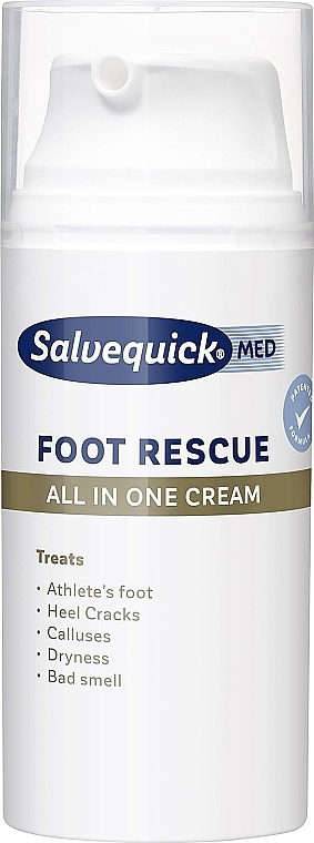 All-in-1 Foot Cream - Salvequick Foot Rescue All In 1 Foot Cream — photo N1