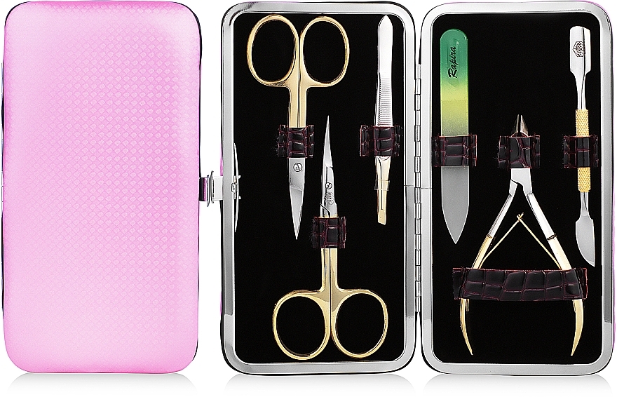 Manicure Set, A13, golden - Rapira — photo N1