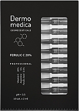 Fragrances, Perfumes, Cosmetics 20% Vitamin C Ampoule - Dermomedica Ferulic C 20% Ampoules