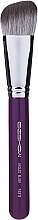 Makeup Brush, purple - Eigshow Beauty Angled Blush F621S — photo N1
