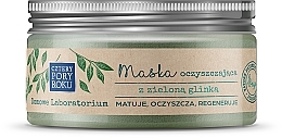 Fragrances, Perfumes, Cosmetics Cleansing Mask with Green Clay - Cztery Pory Roku