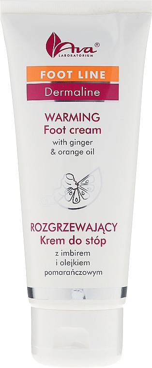 Foot Cream with Ginger Extract and Orange Oil - Ava Laboratorium Dermoprogram Warming Foot Cream — photo N1
