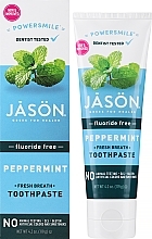 Fragrances, Perfumes, Cosmetics Mint Toothpaste - Jason Natural Cosmetics Powersmile Toothpaste Peppermint