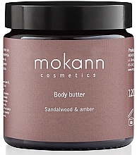 Fragrances, Perfumes, Cosmetics Sandalwood & Amber Body Butter - Mokann Cosmetics Moisturizing Body Butter Sandalwood & Amber