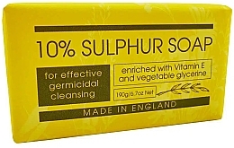 Sulphur Soap - The English Soap Company Take Care Collection 10% Sulphur Soap — photo N1