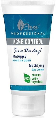 Mattifying Day Cream - Ava Laboratorium Acne Control Professional Save The Day Mattifying Day Crem  — photo N5
