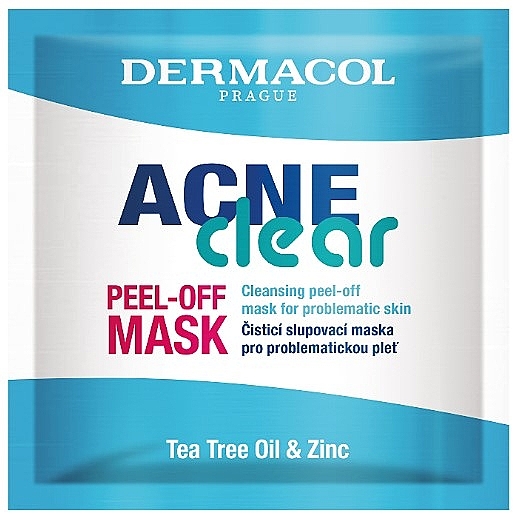 Cleansing Peeling Mask for Problem Skin - Dermacol Acne Clear Cleansing Peel-Off Mask — photo N5