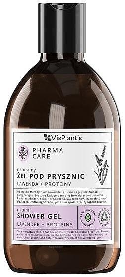 Lavender + Proteins Shower Gel - Vis Plantis Pharma Care Lavender + Proteins Shower Gel — photo N1