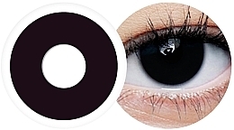 One-Day Color Contact Lenses 'Black Out', 2 pieces - Clearlab ClearColor 1-Day Phantom — photo N2