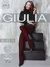 Fragrances, Perfumes, Cosmetics Tights "Blues 3D" 70 Den, nero - Giulia