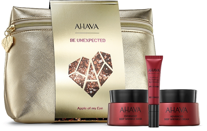 Set - Ahava Be Unexpected Apple Of My Eye Set (f/cr/50ml + f/mask/50ml + l/cr/15ml + pouch) — photo N2