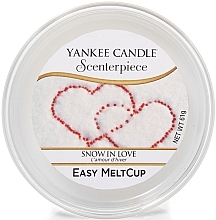 Fragrances, Perfumes, Cosmetics Scented Wax - Yankee Candle Snow in Love Scenterpiece Melt Cup