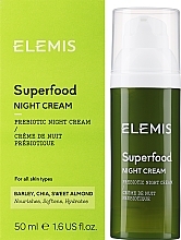 Night Face Cream - Elemis Superfood Night Cream — photo N2